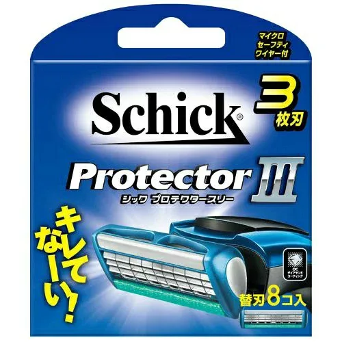 【お一人様1個限り】シック プロテクタースリー 替刃 ( 8コ入 ) (4891228303846)