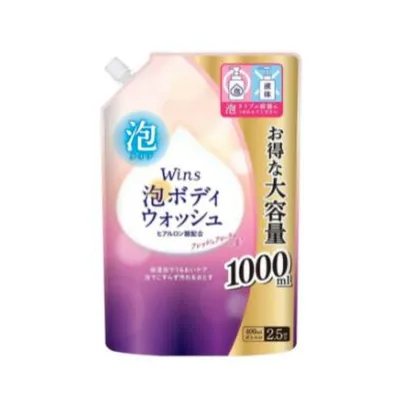 【あわせ買い2999円以上で送料お得】日本合成洗剤 ウインズ 泡 ボディウォッシュ 大容量 つめかえ用 1000ml