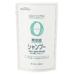 【送料お得・まとめ買い×24個セット】熊野油脂 ファーマアクト 無添加シャンプー 詰替 450mL 無香料・無着色・無防腐剤 【4513574007178】
