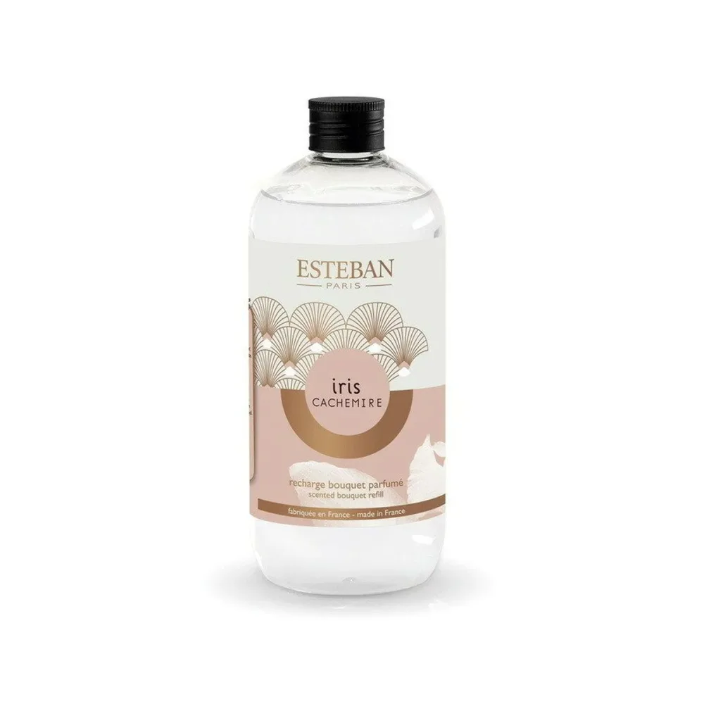 【送料お得・まとめ買い×3個セット】日本香堂 エステバン ESTEBAN イリスカシミア フレグランス リフィル 500ml