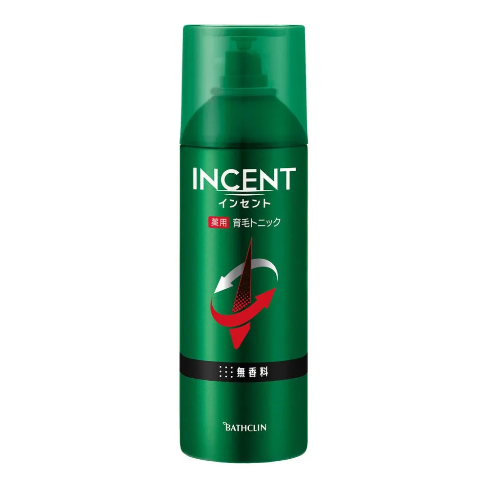 【まとめ買い×3個セット】バスクリン INCENT インセント 薬用 育毛トニック 無香料 260G 【あわせ買い2999円以上で送料お得】