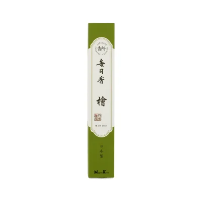 【送料お得・まとめ買い×9個セット】日本香堂 香所 毎日香 桧の香り スティック 30本入