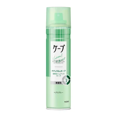 【送料お得・まとめ買い×7個セット】花王 ケープ ナチュラル&キープ 無香料 180g