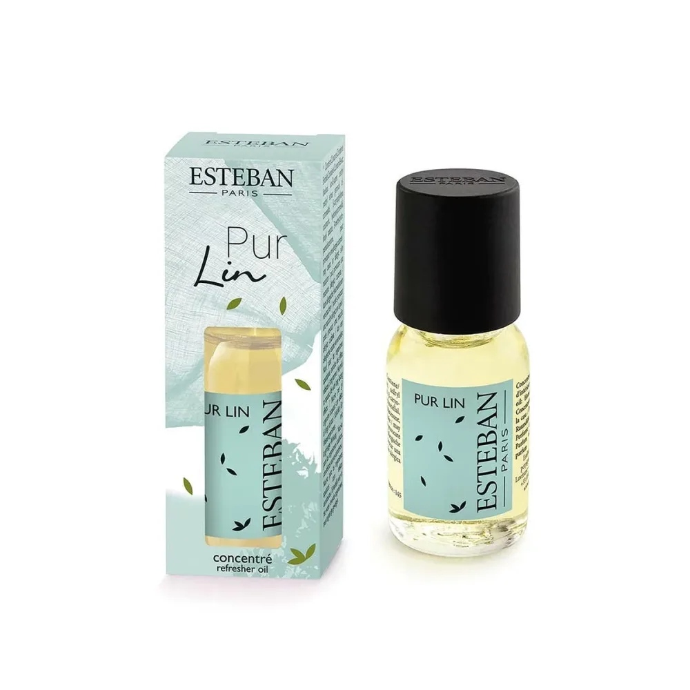 【送料お得・まとめ買い×11個セット】日本香堂 エステバン ピュアリネン リフレッシャーオイル 15ml