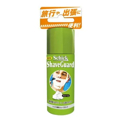 【送料お得・まとめ買い×120個セット】シック・ジャパン schick シック 薬用 シェーブガード シェービングフォーム トラベルタイプ 40g