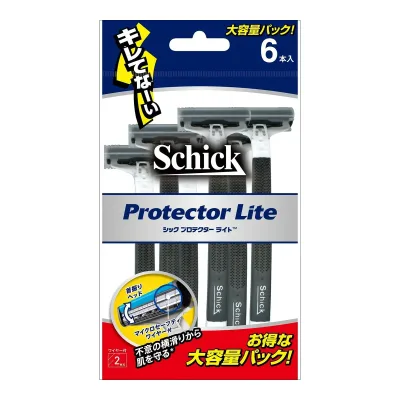 【送料お得・まとめ買い×13個セット】シック・ジャパン Schick シック プロテクターライト 6本入