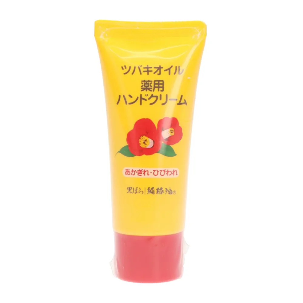 【送料お得・まとめ買い×144個セット】黒ばら本舗 ツバキオイル 薬用 ハンドクリーム 35g
