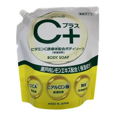 【送料お得・まとめ買い×9個セット】ロケット石鹸 エオリア Cプラス ボディソープ 詰替用 800mL 液体タイプ