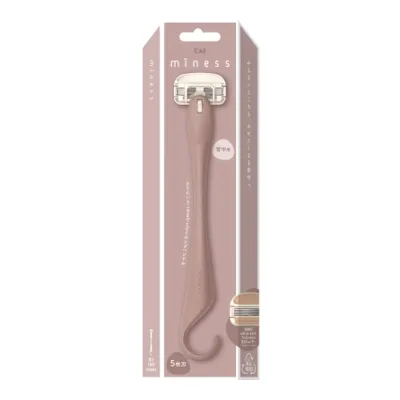 【送料お得・まとめ買い×6個セット】貝印 GA0132 miness 背中用 カミソリ