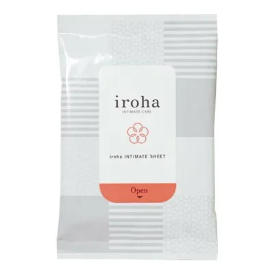 【あわせ買い2999円以上で送料お得】iroha INTIMATESHEET 10枚入 ボディケアシート