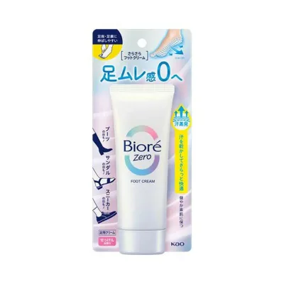 【送料お得・まとめ買い×11個セット】花王 ビオレ Zero さらさらフットクリーム せっけんの香り 70g