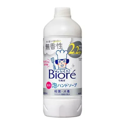 【送料お得・まとめ買い×7個セット】花王 ビオレu 薬用 泡ハンドソープ 無香性 つめかえ用 430ml
