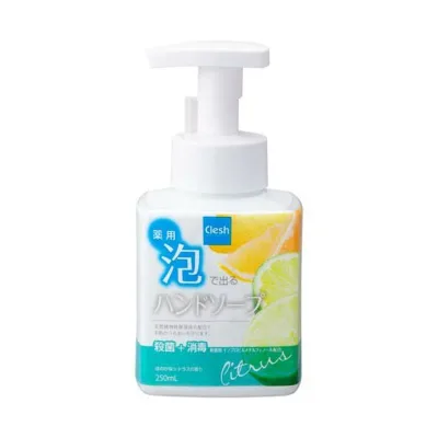 【送料お得・まとめ買い×9個セット】ロケット石鹸 Clesh クレッシュ 薬用 泡ハンドソープ ポンプ 250ml