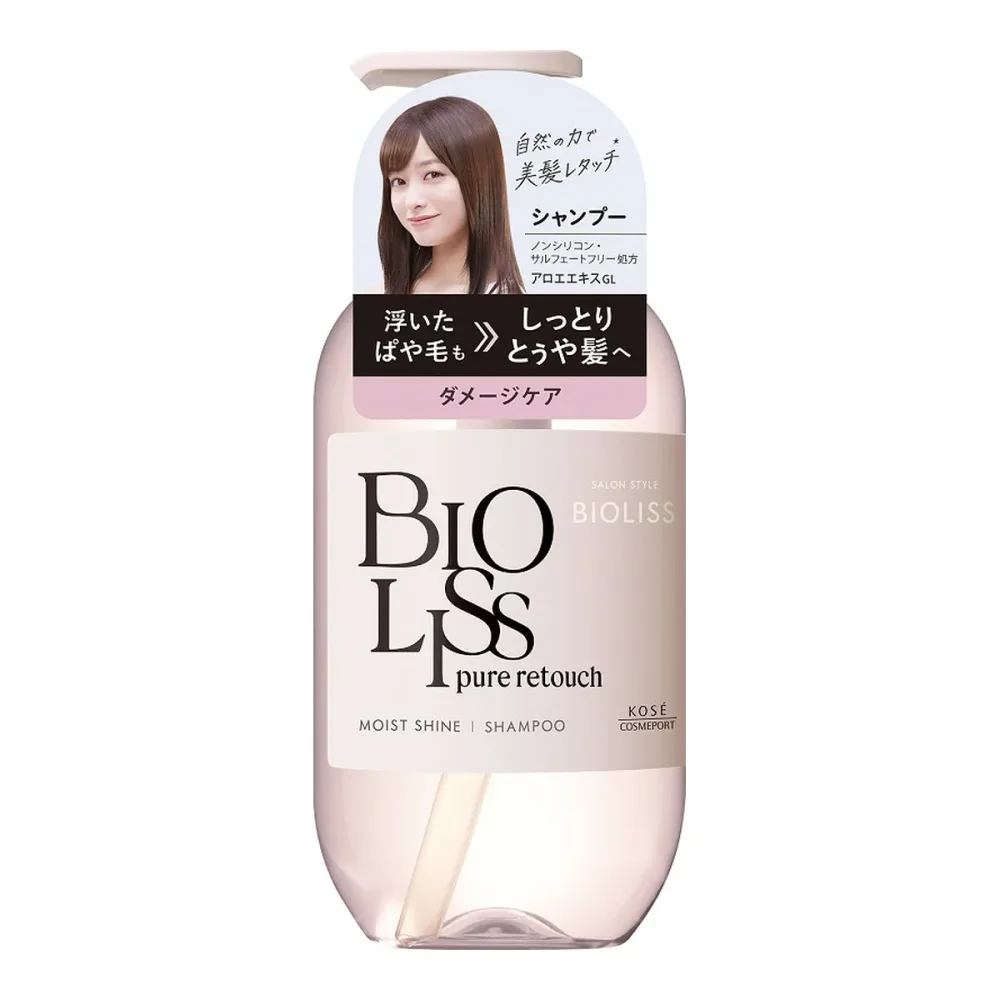 【送料お得・まとめ買い×7個セット】コーセーコスメポート SALON STYLE BIOLISS ビオリス ピュアレタッチ ぱやとぅや シャンプー 480ml 本体