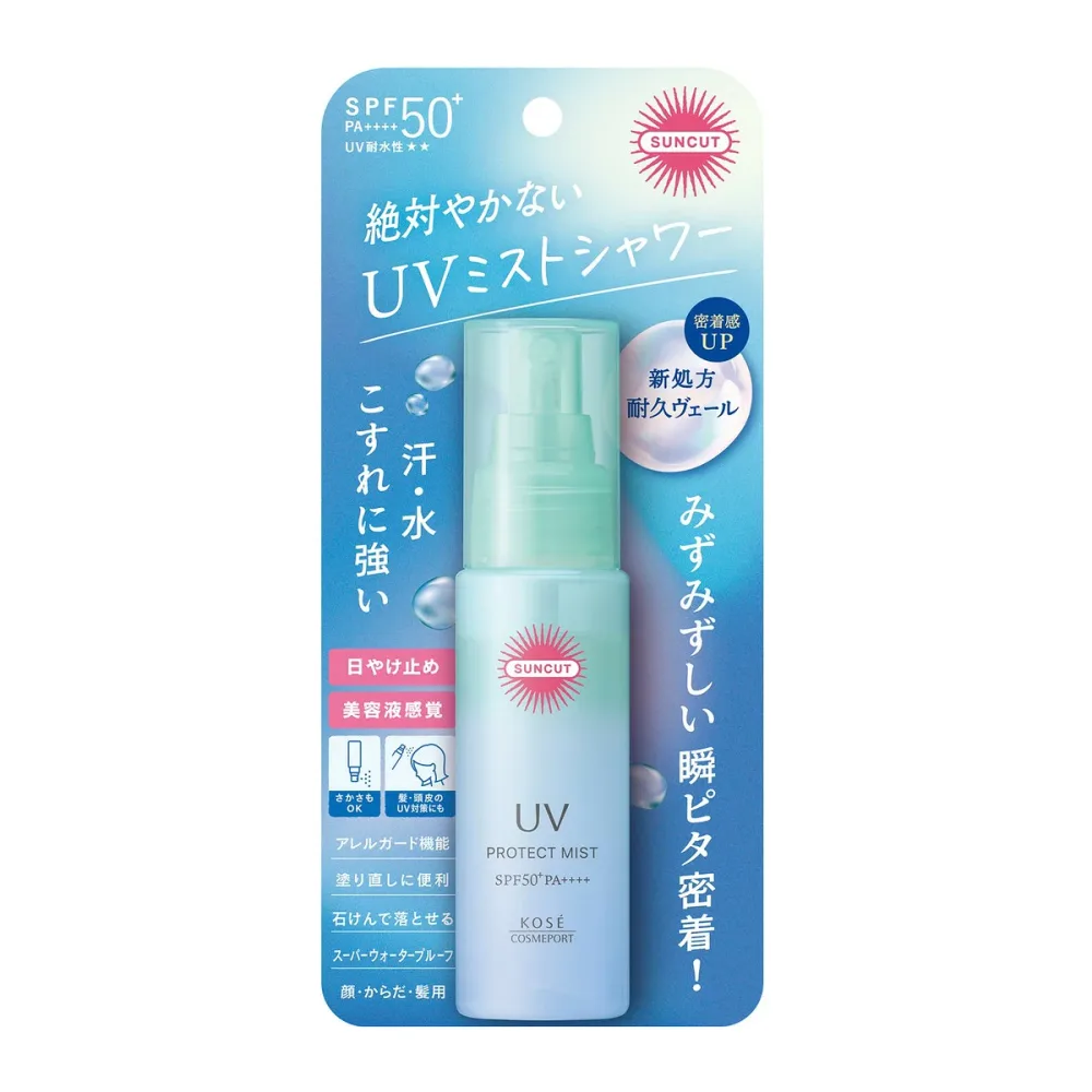 【送料お得・まとめ買い×13個セット】コーセーコスメポート サンカットR プロテクトUV ミスト 60mL 日やけ止めミスト 顔 からだ 髪用