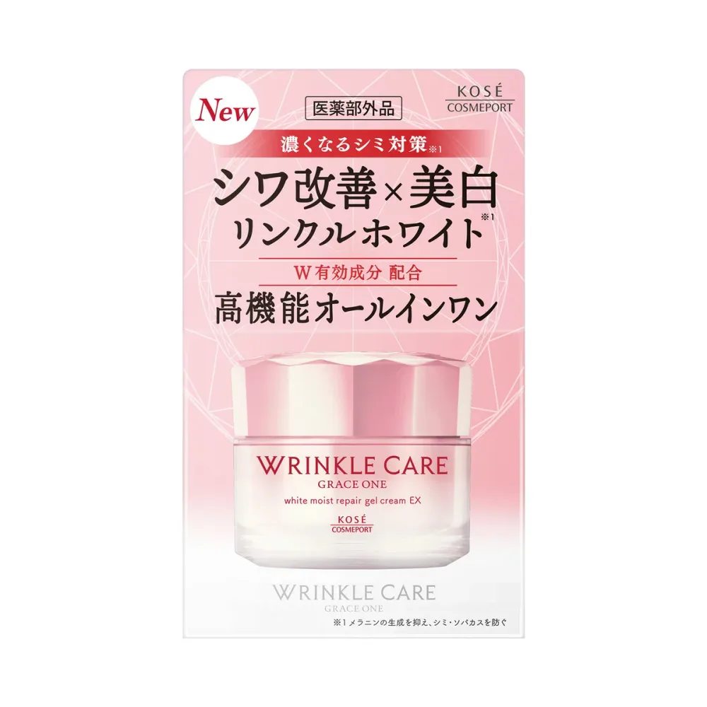 【送料お得・まとめ買い×11個セット】コーセーコスメポート グレイス ワン リンクルケア ホワイト モイストリペア ジェルクリーム EX 100g