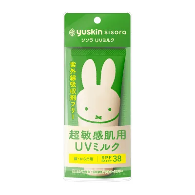 【送料お得・まとめ買い×11個セット】ユースキン シソラ 超敏感肌用 UVミルク 80g ミッフィー 顔・からだ用