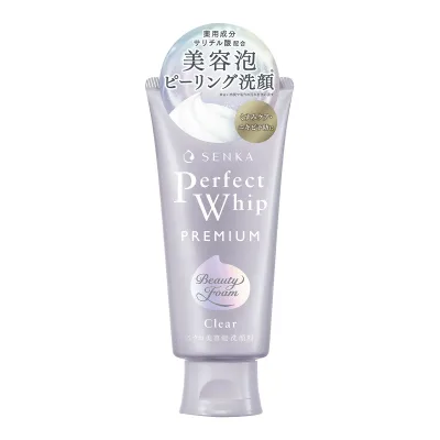 【送料お得・まとめ買い×9個セット】ファイントゥデイ センカ SENKA プレミアム パーフェクトホイップ クリア 120g 医薬部外品