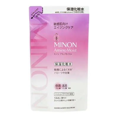 【送料お得・まとめ買い×13個セット】第一三共ヘルスケア ミノン アミノモイスト エイジングケア ローション つめかえ用 130mL 保湿 化粧水
