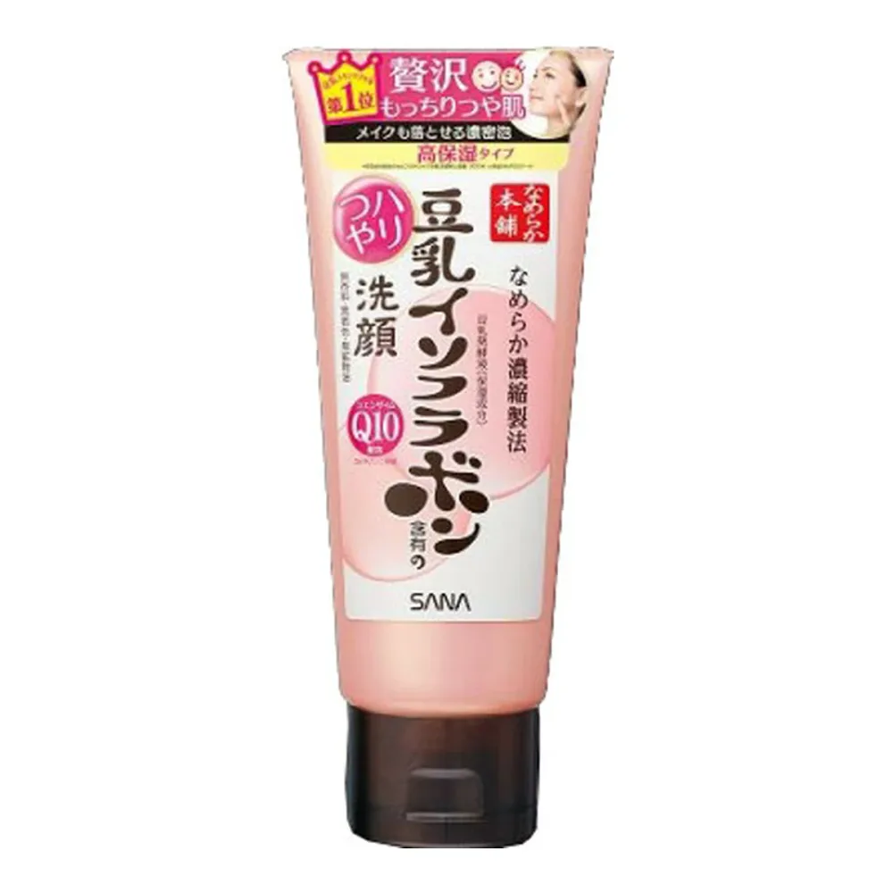 【送料お得・まとめ買い×7個セット】常盤薬品工業 サナ SANA なめらか本舗 ハリつや クレンジング洗顔 N 150g