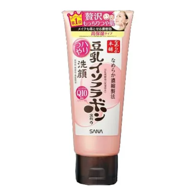 【送料お得・まとめ買い×7個セット】常盤薬品工業 サナ SANA なめらか本舗 ハリつや クレンジング洗顔 N 150g