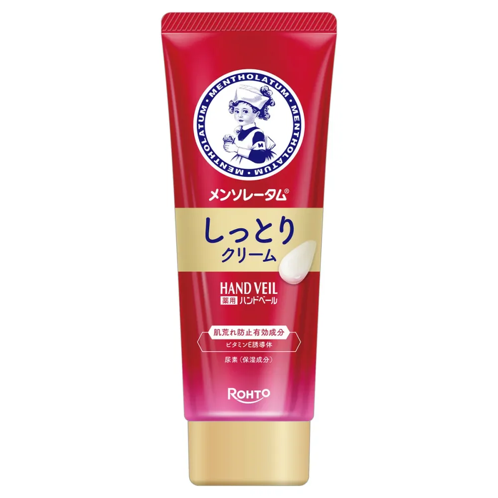 【送料お得・まとめ買い×11個セット】ロート製薬 メンソレータム 薬用 ハンドベール しっとりクリーム ハンドクリーム 70g