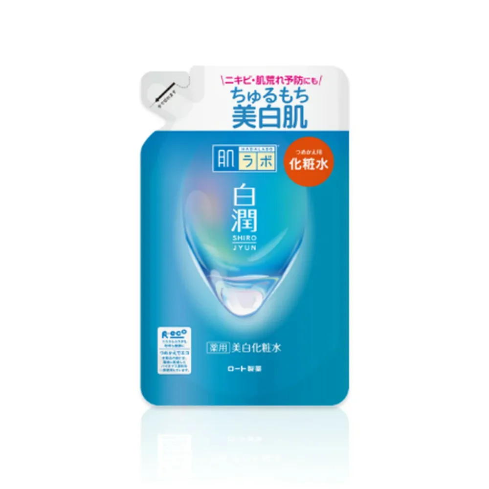 【送料お得・まとめ買い×11個セット】ロート製薬 肌ラボ 白潤 薬用 美白 化粧水 つめかえ用 170mL