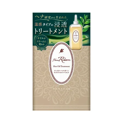 【送料お得・まとめ買い×6個セット】三宝 テンスター HenaReborn ヘナリボーン ホットオイル トリートメント 300mL