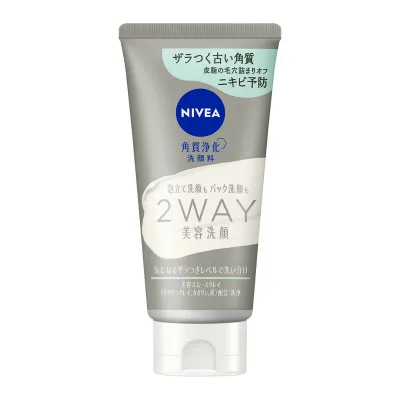 【送料お得・まとめ買い×7個セット】花王 ニベア 2WAY 美容洗顔AC 120g 洗顔料