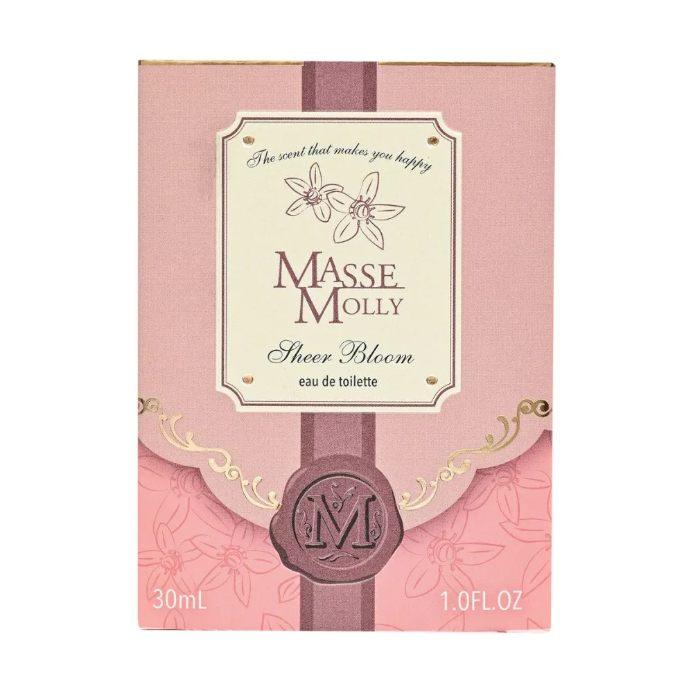 【送料お得・まとめ買い×7個セット】コスメステーション MASSEMOLLY マッセモリー プチ シアーブルーム 30mL オードトワレ 香水