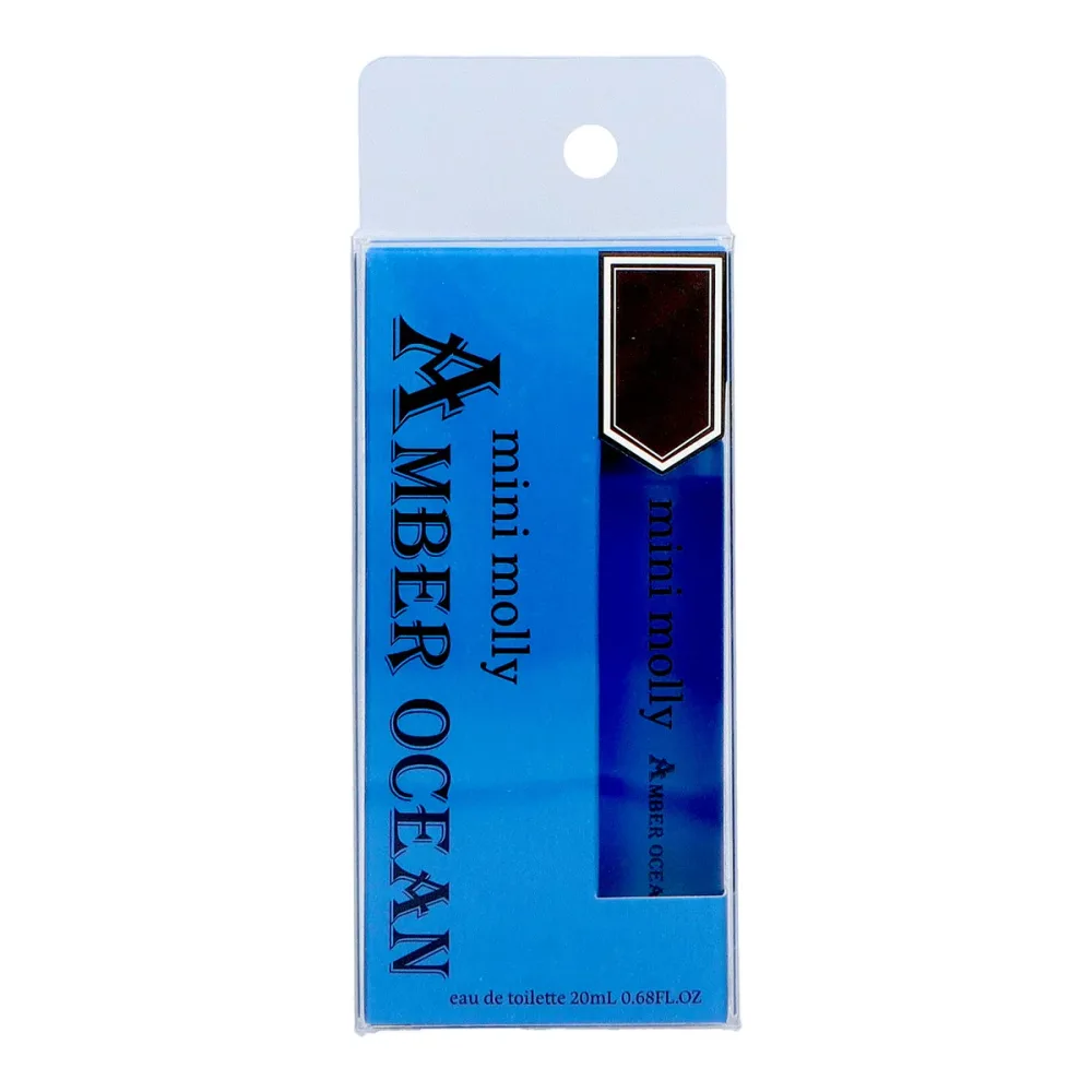 【送料お得・まとめ買い×9個セット】コスメステーション minimolly ミニーモリー オードトワレ アンバーオーシャン 20mL