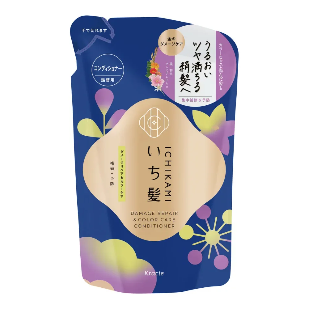 【送料お得・まとめ買い×7個セット】いち髪 ダメージリペア & カラーケア コンディショナー 詰替用 320g