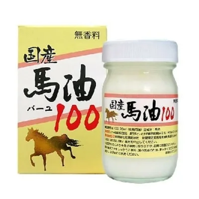 【送料お得・まとめ買い×3個セット】ユウキ製薬 馬油100 純国産 70mL ボディクリーム