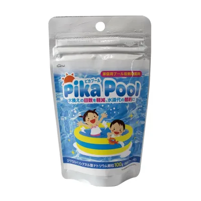 【送料お得・まとめ買い×9個セット】家庭用プール 塩素除菌剤 PICAPOOL 100g 富士