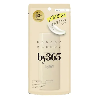 【送料お得・まとめ買い×3個セット】by365 パウダリー UVジェル 70g ナリス化粧品 顔・からだ用 SPF50+ PA++++