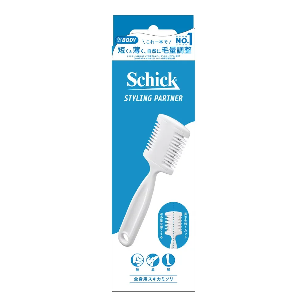 【送料お得・まとめ買い×12個セット】シック スタイリングパートナー 全身用 スキカミソリ Schick