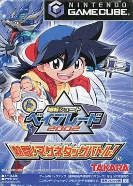 【送料無料】【中古】GC ゲームキューブ 爆転シュート ベイブレード2002 熱闘!マグネタッグバトル