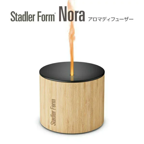 【選ぶ景品付】 Stadler Form Nora アロマディフューザー スタドラフォーム ノラ 炎 加湿機 ファイアー加湿機 充電式 コードレス 防水 IP44 屋内 屋外 両用 スタドラーフォーム スイスデザイン stadlerform 超音波式 加湿器 USB充電 アロマ ディフューザー インテリア
