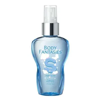 香水 フレグランス 【メール便・1通に10個まで】ボディファンタジーボディスプレー ピュアソープ 50ml