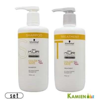 シュワルツコフ BCクア カラーセーブ シャンプー 750ml トリートメント 750g 合計2点セット【宅急便対応】