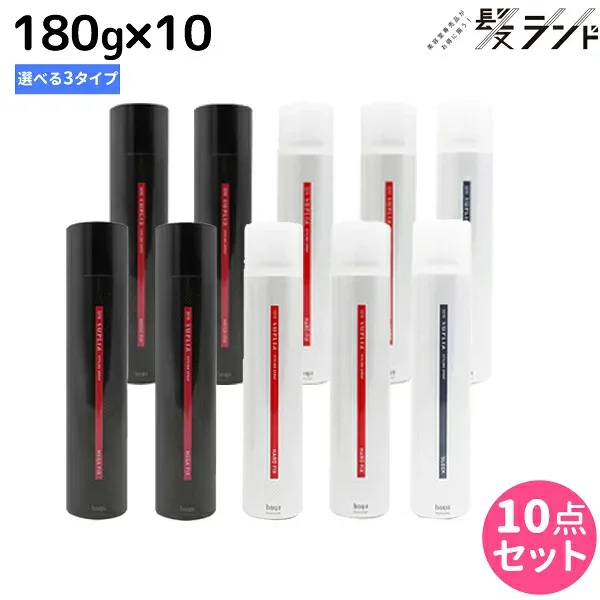 ★最大250円OFFクーポン配布★ホーユー ミニーレ スプリール スタイリングスプレー 180g 選べる10個セット / 【送料無料】 美容室 サロン専売品 美容院 ヘアケア