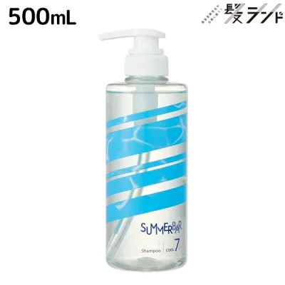 デミ サマーバー シャンプー クール7 500mL / 美容室 サロン専売品 美容院 ヘアケア ひんやり クールシャンプー 冷感 涼感 夏用 メントール ミント ハッカ 冷却 頭皮ケア スカルプケア