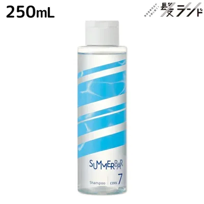 ★最大250円OFFクーポン配布★デミ サマーバー シャンプー クール7 250mL / 美容室 サロン専売品 美容院 ヘアケア ひんやり クールシャンプー 冷感 涼感 夏用 メントール ミント ハッカ 冷却 頭皮ケア スカルプケア