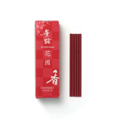 松栄堂 211526 薫路「花圃(かほ)」スティック型 20本入り メーカー取寄品 お香 銘香 高級 くつろぎの香り お座敷 書斎 客間 玄関 プレゼント ギフト 線香 お供え 神具 仏具
