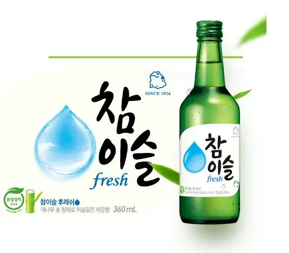 チャミスル「Fresh」焼酎360ml 16度■韓国食品■韓国食材/韓国料理/韓国お土産/酒/お酒/焼酎/韓国酒/韓国お酒/韓国焼酎/JINRO/眞露/ジンロ/激安【YDKG-s】02P08Feb15