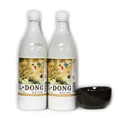 ★おまけ!EVENT★一東マッコリ カップルセット【一東マッコリ750ml×2本+高級マッコリお椀(コップ)1個】■韓国食品■【韓国】【通販】【韓国お酒】【マッコリ】【お試しセット】【濁り酒】【激安】