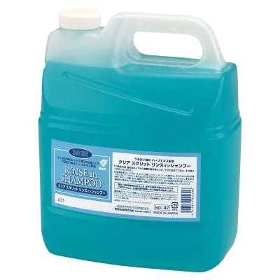 熊野油脂 業務用 クリアスクリット リンスインシャンプー 4L
