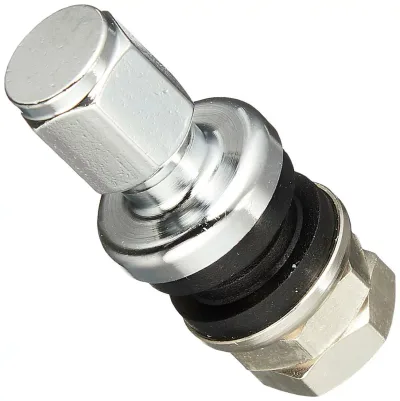 KYO-EI(協永産業) ホイール用 インサイドバルブ ツバ径16φ 全長34mm クロームメッキ 個数:1P 品番 501