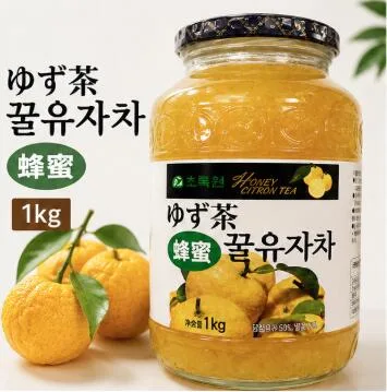 韓食 ゆず茶1キロ 1個
