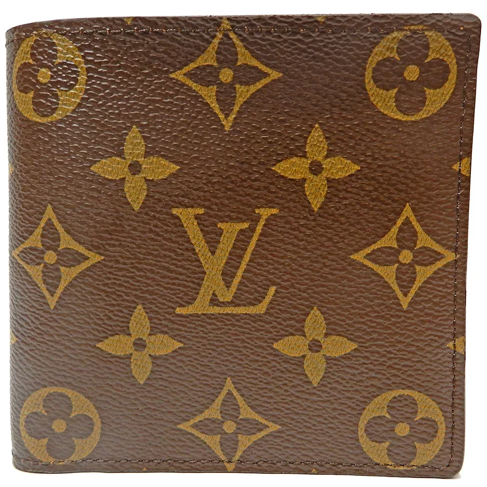 LOUIS VUITTON【ルイヴィトン】 M61675 ポルトフォイユ マルコ モノグラム 二つ折り財布 メンズ【中古】【松戸店】